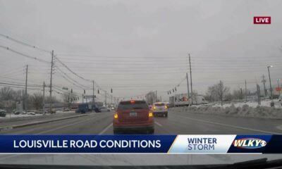 Louisville road conditions at 5 p.m. Tuesday