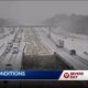 Wrecks on Arkansas's snow-covered roads cause backups on the interstates