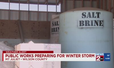 Snow prep: 4,000 gallons of salt brine made per hour in Mt. Juliet