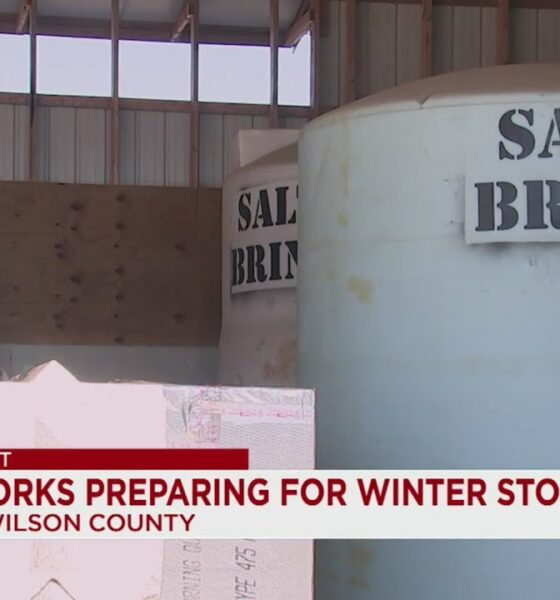 Snow prep: 4,000 gallons of salt brine made per hour in Mt. Juliet