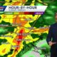 Weather alert day for heavy rain, impact day for strong winds and cold temps