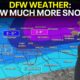 Dallas weather: How much more snow will we see?