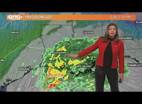 New Orleans Weather: Chilly with rain moving in by Sunday