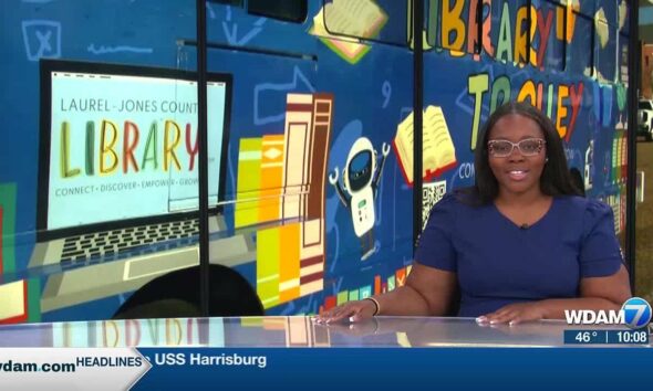 Bookmobile ready to roll for Laure-Jones County Library