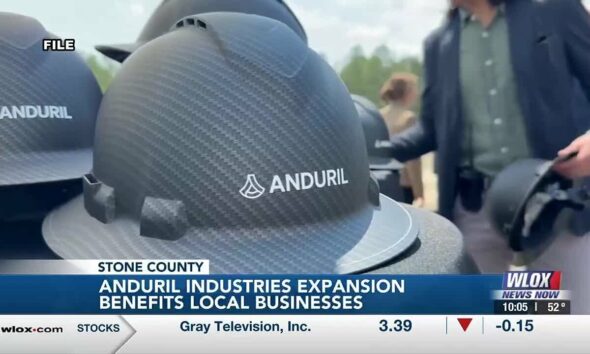 Anduril Industries expansion benefits Stone County businesses