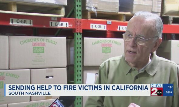 How Middle Tennesseans are helping fire victims in California