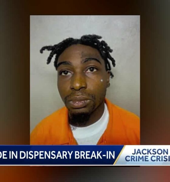 Arrest made in Northeast Jackson cannabis dispensary break-in