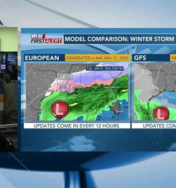 DIGITAL DESK: Arctic blast incoming, potential for wintry mix (01/15/2025)