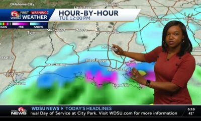 Tracking weekend rain and chances for wintry weather