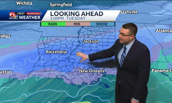 Tracking wintry weather potential