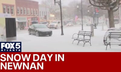 Newnan blanketed in snow | FOX 5 News