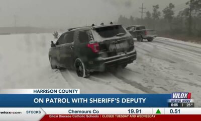 Harrison County Sheriff's Office responds to accidents due to snowy conditions