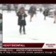 Jackson Square snowball fight