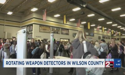 Rotating weapon detectors in Wilson County