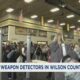 Rotating weapon detectors in Wilson County