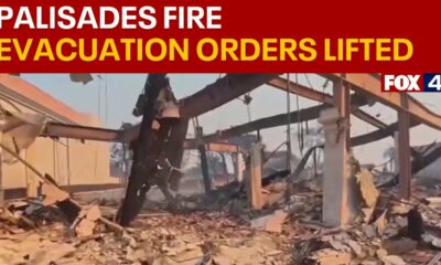 Palisades fire evacuation orders lifted