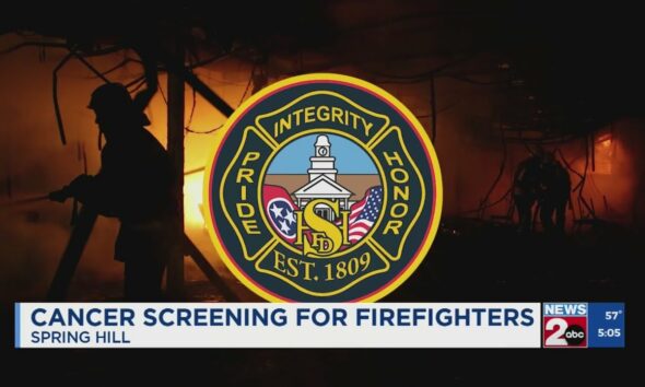 Spring Hill firefighters receive cancer screening