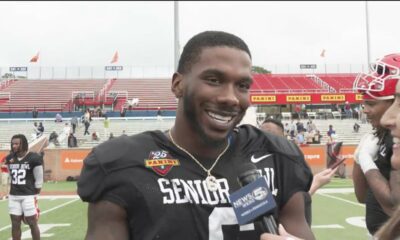 'A dream come true': Mobile native Shemar James returns home to play in Senior Bowl