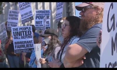 Demonstrators clash outside reported Pflugerville ICE facility