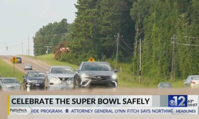 Authorities encourage safe driving on Super Bowl Sunday