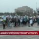 Protest against President Trump's policies