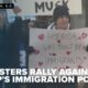 Protesters in Myrtle Beach rally against Trump's immigration policies, demand compassion