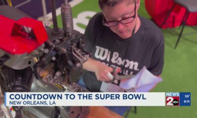 Countdown to Super Bowl LIX: How Wilson footballs are made