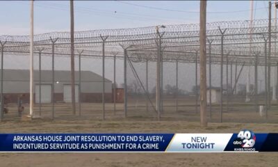 Arkansas bill would ban slavery or involuntary servitude in the state