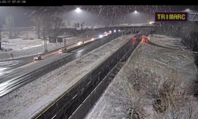 Road conditions across WLKY viewing area as snow continues to fall