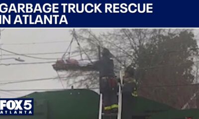 AMAZING! Man rescued after being crushed inside trash track | FOX 5 News