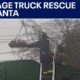 AMAZING! Man rescued after being crushed inside trash track | FOX 5 News