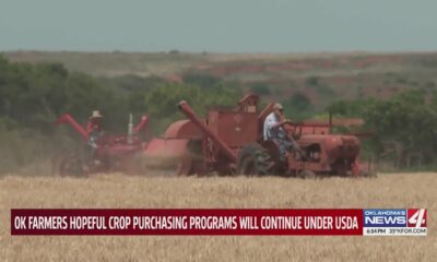 OK farmers hopeful crop purchasing programs will continue under USDA