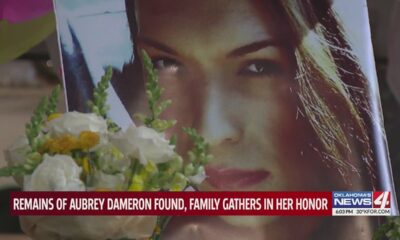 Remains of Aubrey Dameron found, family gathers in her honor