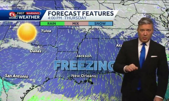 Frigid arctic air the next two days, Weather Alert Days