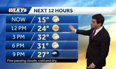 Staying cold Friday, trending milder this weekend