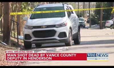 Man shot dead by Vance County deputy