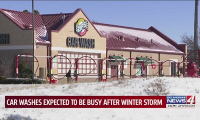 Car washes expected to be busy after winter storm