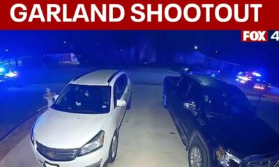 Garland officer shot: Videos capture gunbattle between police, suspect