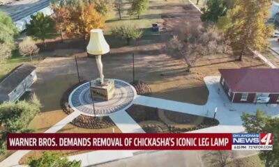 Warner Bros. demands removal of Chickasha's iconic leg lamp