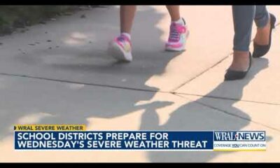 School districts prepare for Wednesday's severe threat