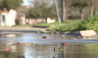 Water main break affecting man’s property east of downtown worsening