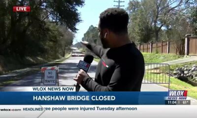 LIVE: Hanshaw Road Bridge in Ocean Springs now closed for re-inspection