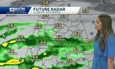 Showers in the Alabama weather forecast, Spring feel returns next week