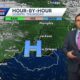 Sunny and cool Thursday, storms possible Saturday