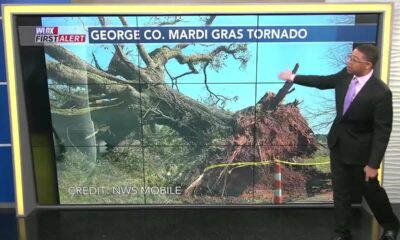 Mardi Gras Tornado Damage in George County