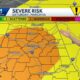 Severe storms in Alabama's forecast Saturday with multiple threats including a tornado risk.