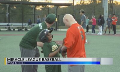 Miracle League of West Mobile holds first baseball game of season