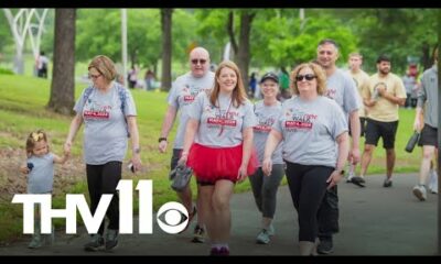 Annual fundraising walk supports cancer research in Arkansas