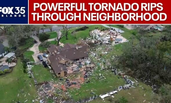 Home camera captures tornado in Longwood, Florida: 'Total destruction'