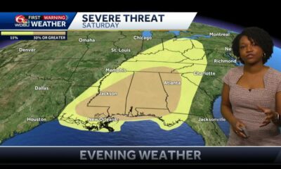 Another warm, sunny day; tracking severe storms Saturday